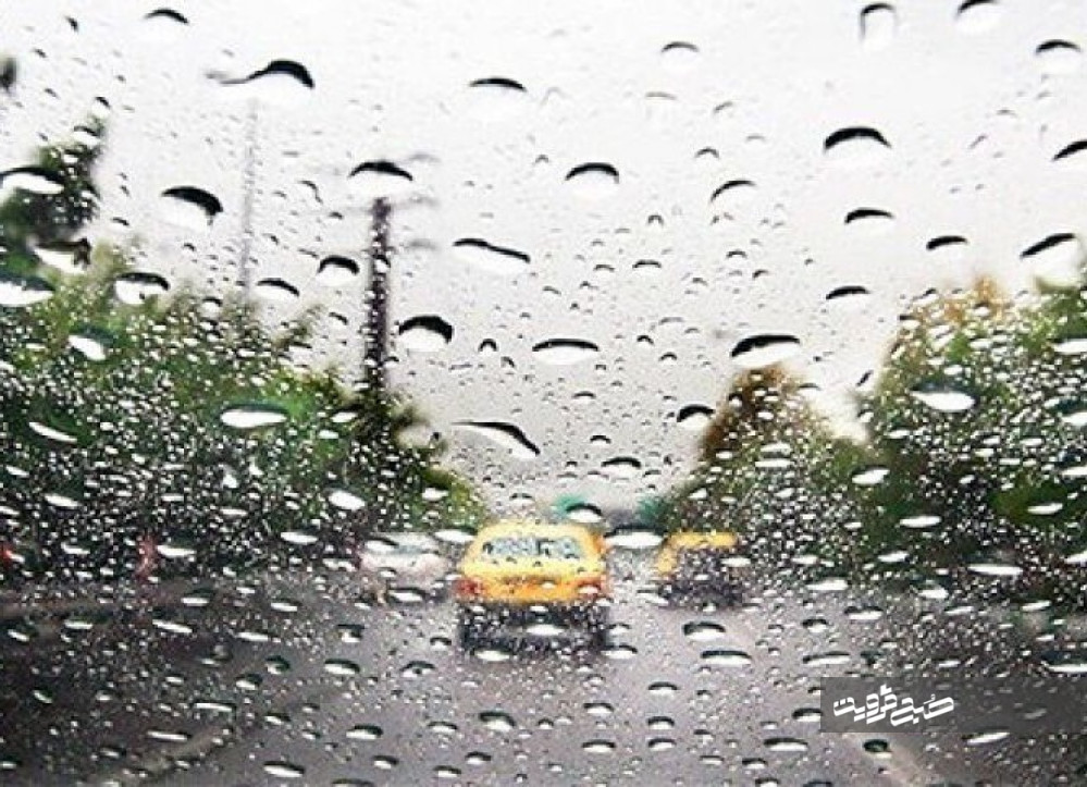 باران بهاری در راه قزوین